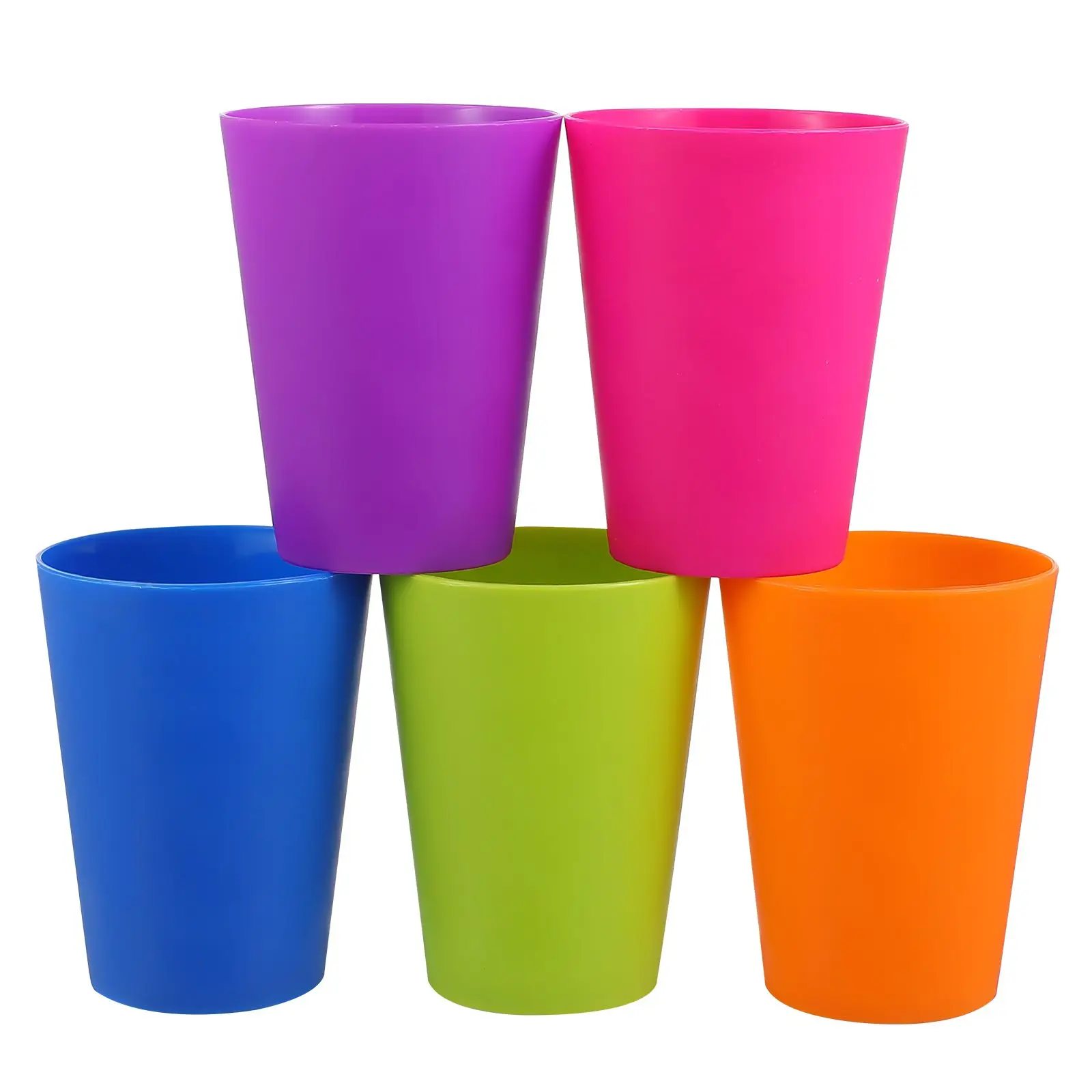 

Reusable Plastic Shatterproof Drinking Glasses Water Tumblers Safe Kids Party Supplies Kitchen Barware