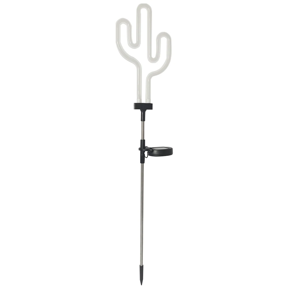 

Cactus Lights Lawn Decor Green Lamp Yard Garden Driveway Terraces Views Outdoor Solar Powered Easy Install Long Service Life