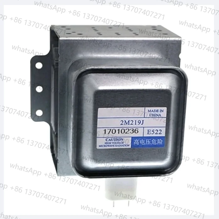 Novo forno de microondas peças acessórios 2m219j 2m519j para forno midea magnetron indústria refrigerada a ar cabeça de microondas magnetron seco
