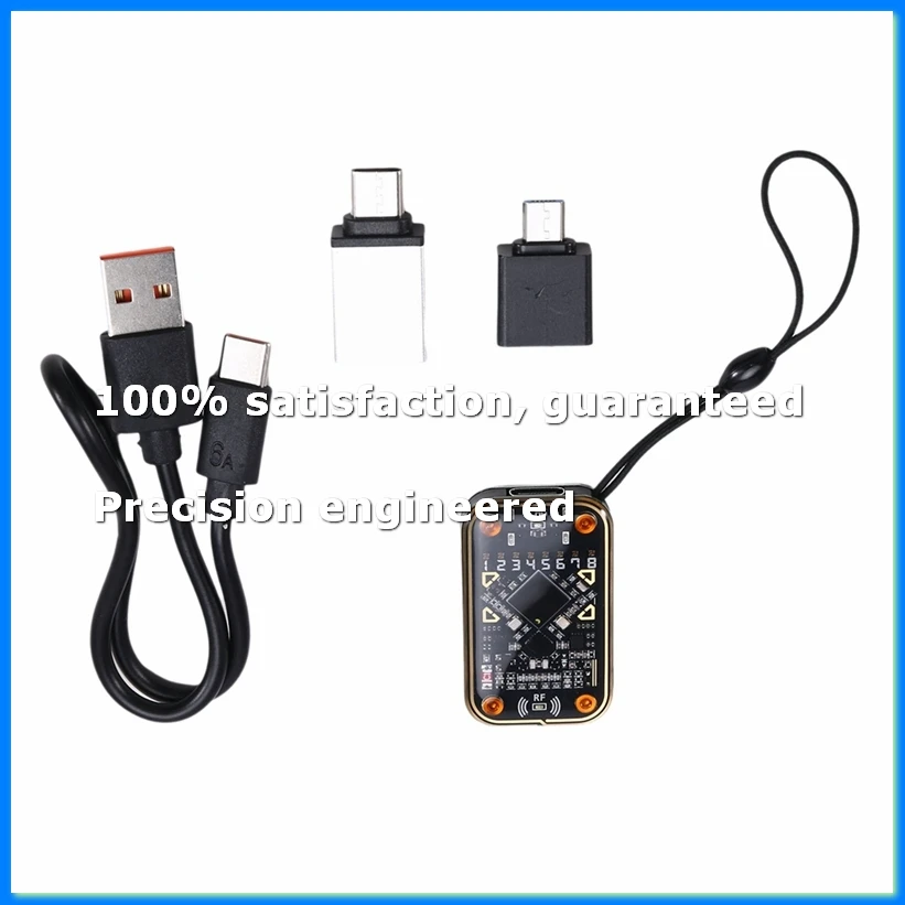RFID Smart Chip Reader Kit Smartcard Emulator RFID Emulator EM125Khz IC 13.56Mhz Badge Decode Support Clone Card-A23R