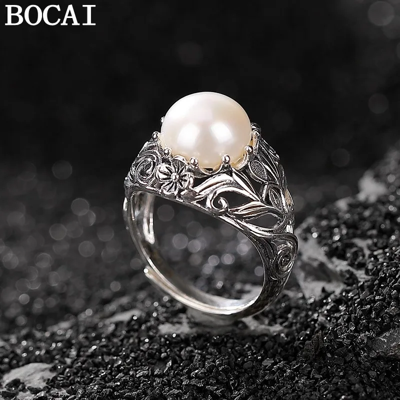 anillos-de-plata-de-ley-s925-bocai-para-mujer-nuevo-anillo-ajustable-de-moda-con-perla-redonda-de-agua-dulce-y-diseno-de-enredadera-eterna