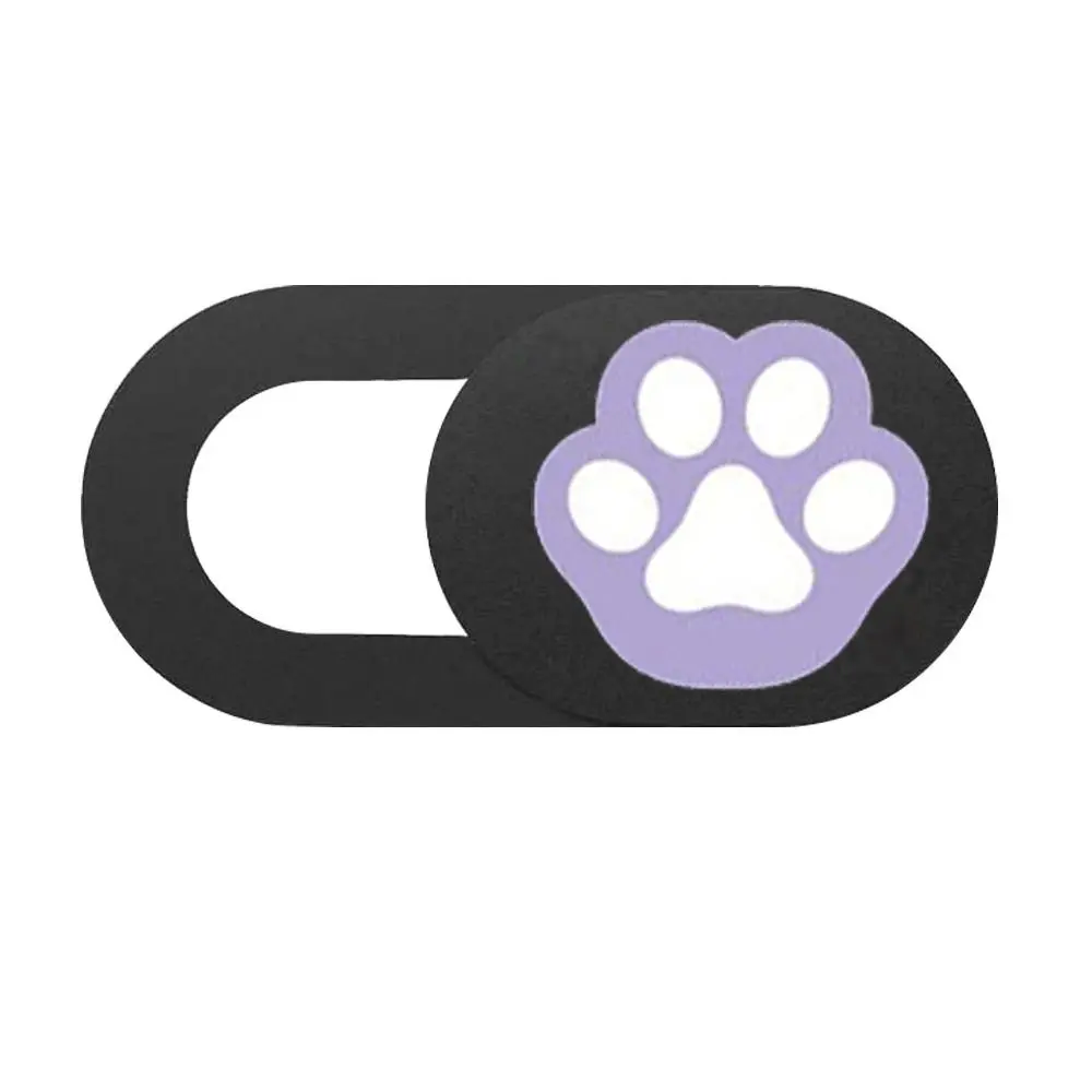 Cat Paw Occlusion Webcam Cover Anti-Peeping Portable Shutter Slider Light Protect Lenses Privacy Sticker Slider Phone