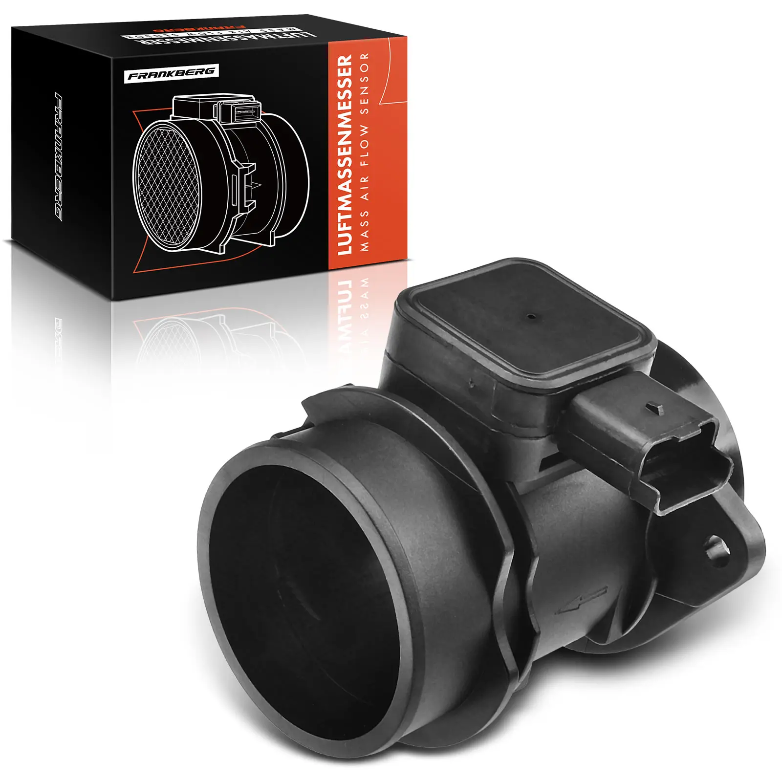 Frankberg 1x Luchtmassameter voor Citroën C2 C3 Peugeot 206 207 Ford Fiesta V VI 1.4L Diesel 8ET009142-111