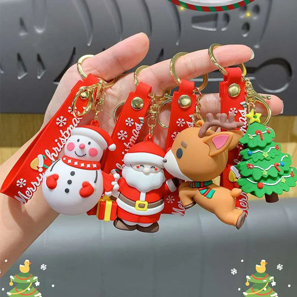 1Pc Santa Claus Sneeuwpop Kerstboom Hars Hanger Xmas Decoratief Voor Sieraden Maken Diy Oorbellen Armband Sleutelhanger