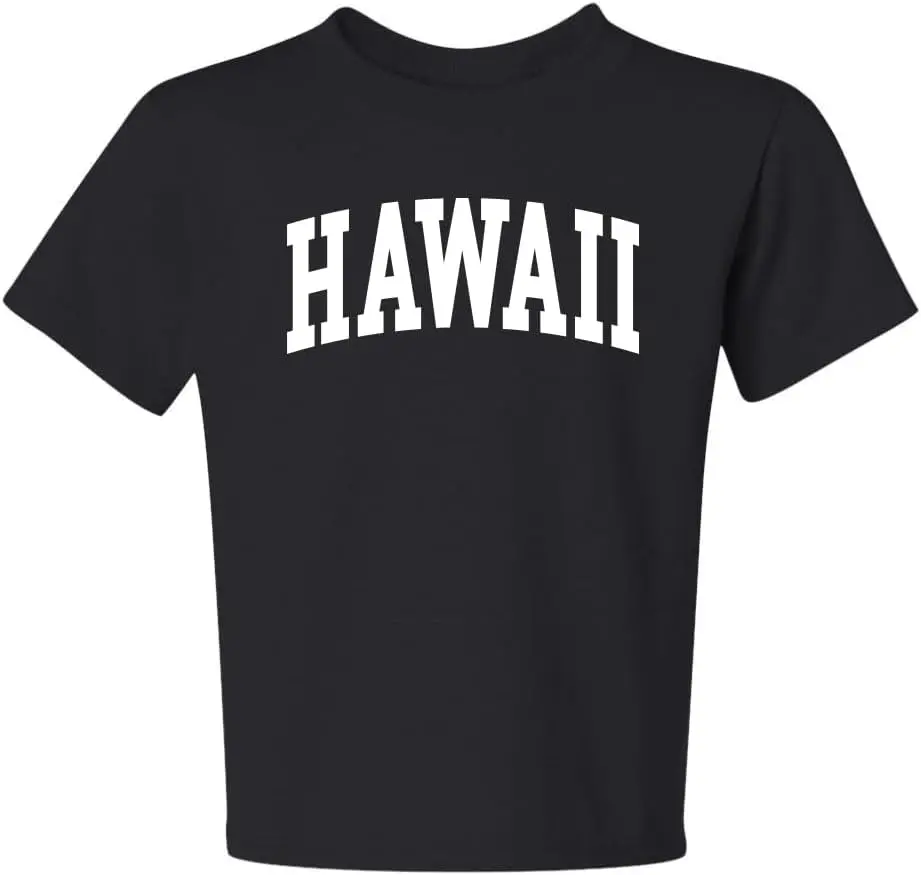 Wild Bobby State of Hawaii College Style Fashion T-Shirt