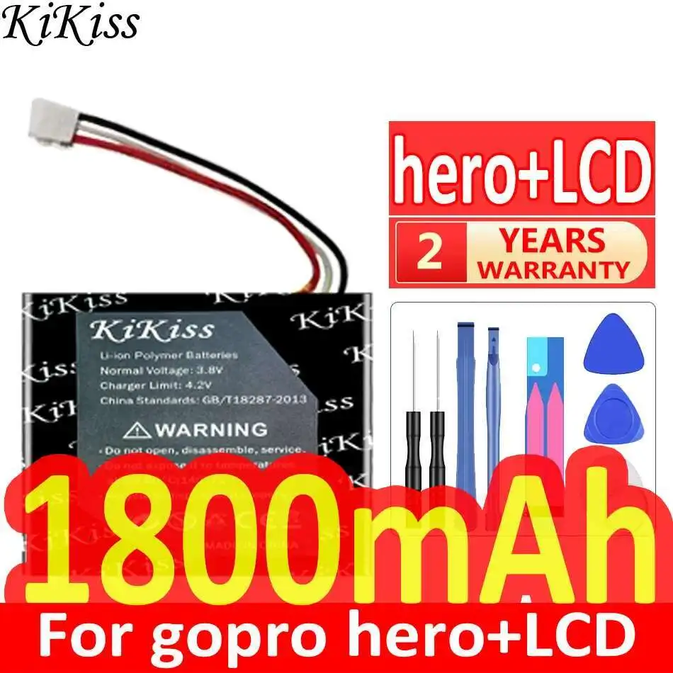 

Reliable Power 1800mAh Camera Battery For Gopro hero+LCD Action Chohb-101 Camera