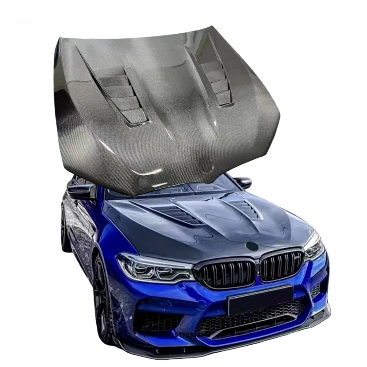 

F90 M5 G30 High Quality Carbon Fiber MBJ Style Engine Cover forBMW 5 Series F90 M5 G30 G3