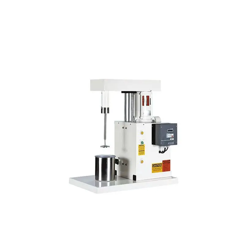 Gantry double column vertical 1000L hydraulic lift silicone structure glue mixing machine AB glue paste multifunctional mixer