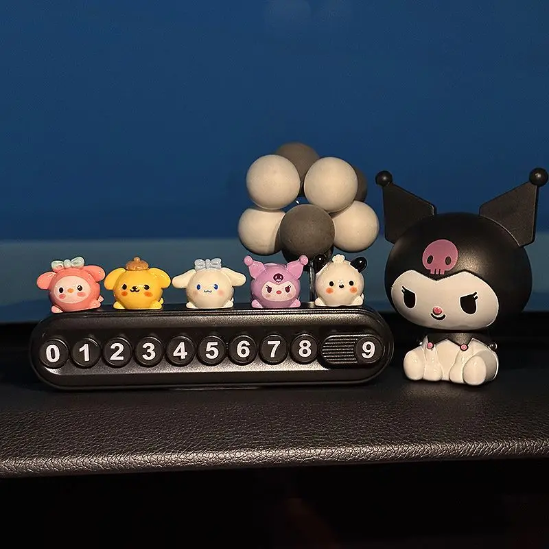 

Новая модель 2026 года: Эстетичная парковочная табличка с номером телефона в стиле аниме для женщин, премиум-класса