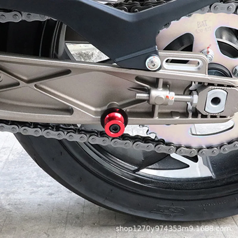 Acessórios de Alta Qualidade para Motocicletas: Suportes de Balança (Sliders) de 6MM para Yamaha MT03, MT09, MT10