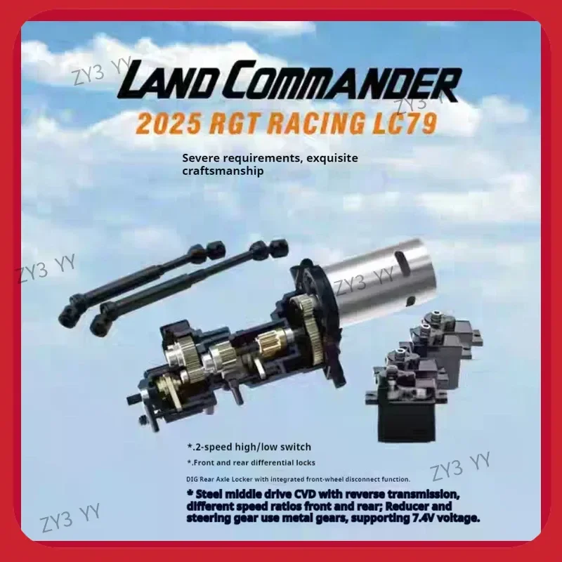 RGT EX86160 1/10 Schaal Afstandsbediening Elektrische Off-Road RC Auto Simulatie Klimvoertuig Speelgoed voor Kinderen En Volwassenen