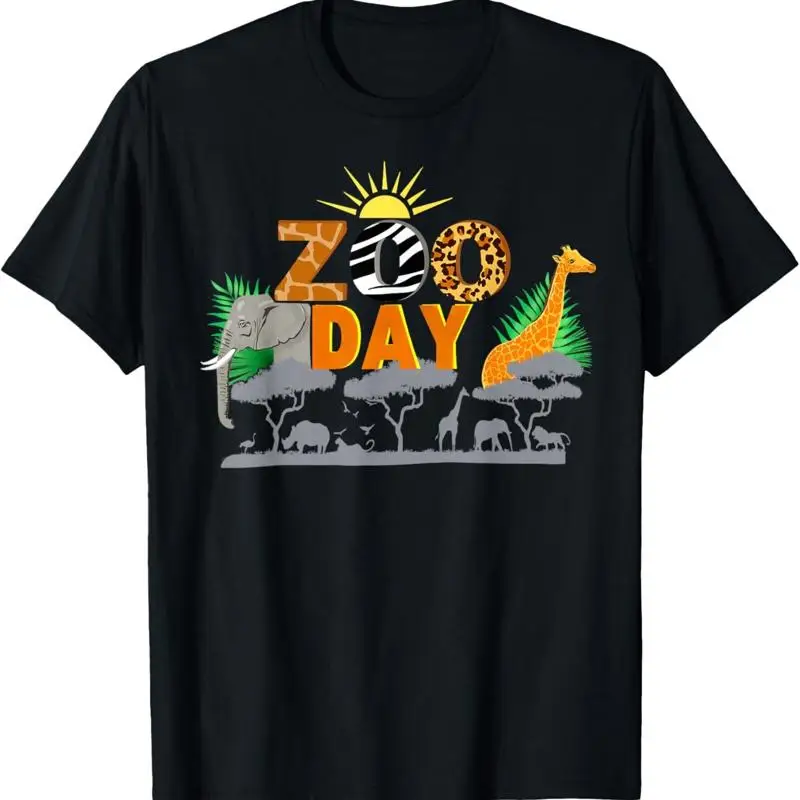 Fun Zoo day cute animals school field trip safari T Shirt