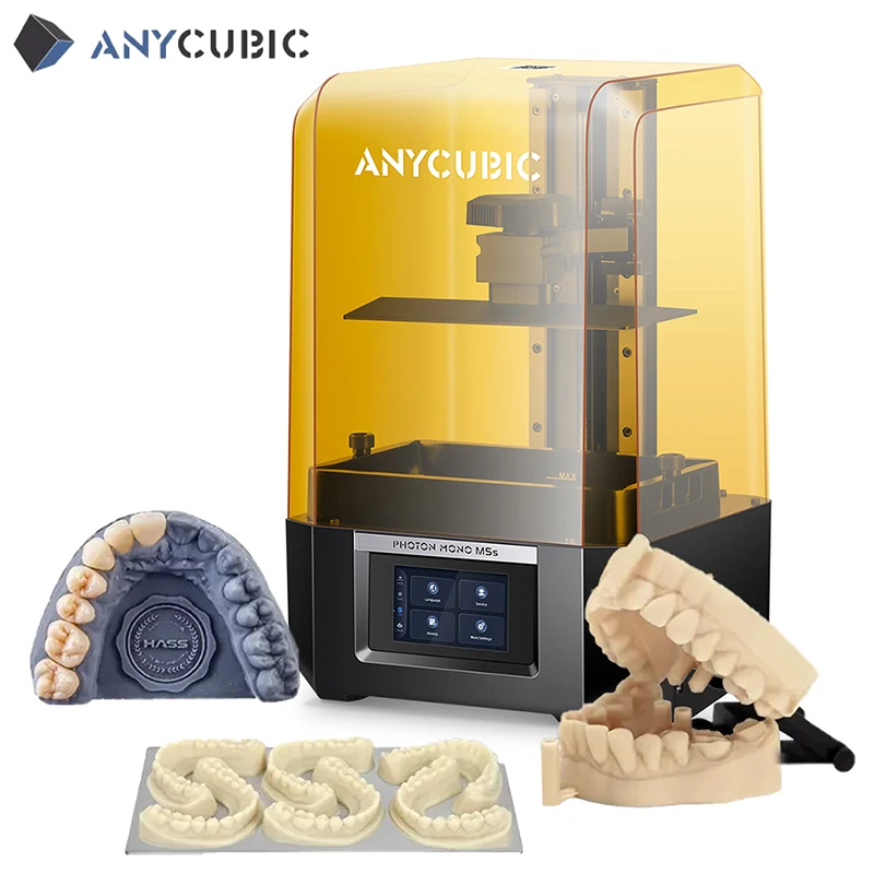 

ANYCUBIC Photon Mono M5s 12K Resin 3D Printer 10.1 Inch HD Mono Screen 3D Printer Leveling-Free 3X Faster High-Speed 3D Printing