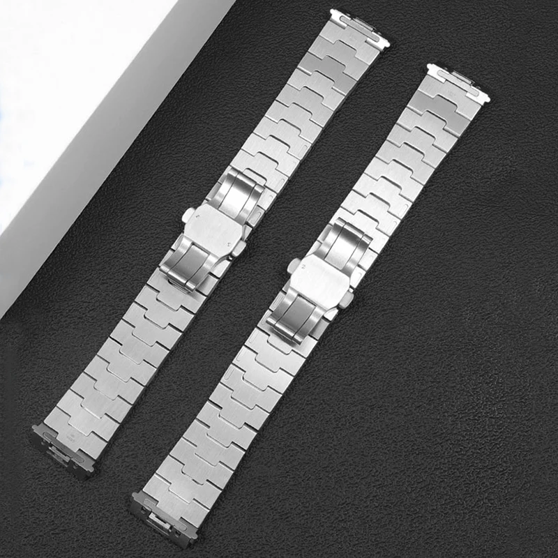 Best Quality Steel Watch Bracelet Band Chain For New Santos WSSA0019 WSSA0009 WSSA0010, Rapid Apart  Install Watch  Parts