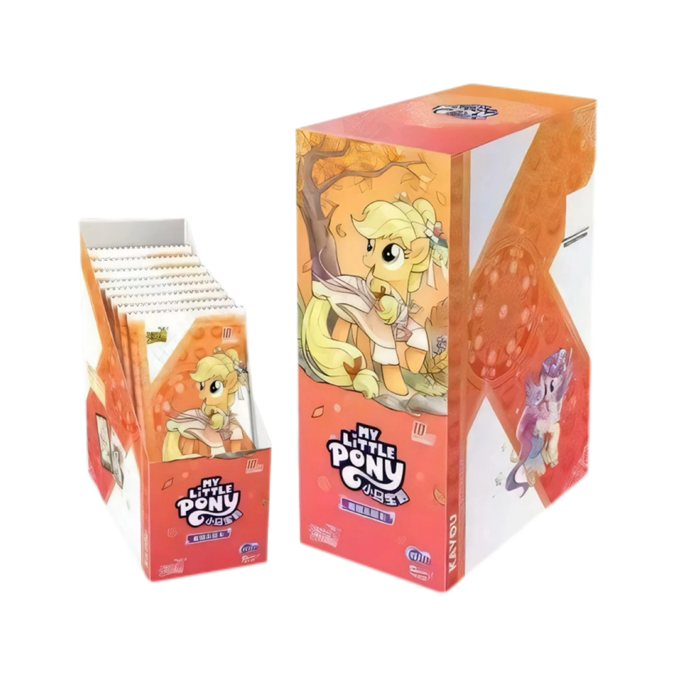 KAYOU Brandneue echte My Little Pony-Karte, komplette Box 7, Blindbox, Freundschaft, ewige Kartensammlung, Geschenk für Mädchen