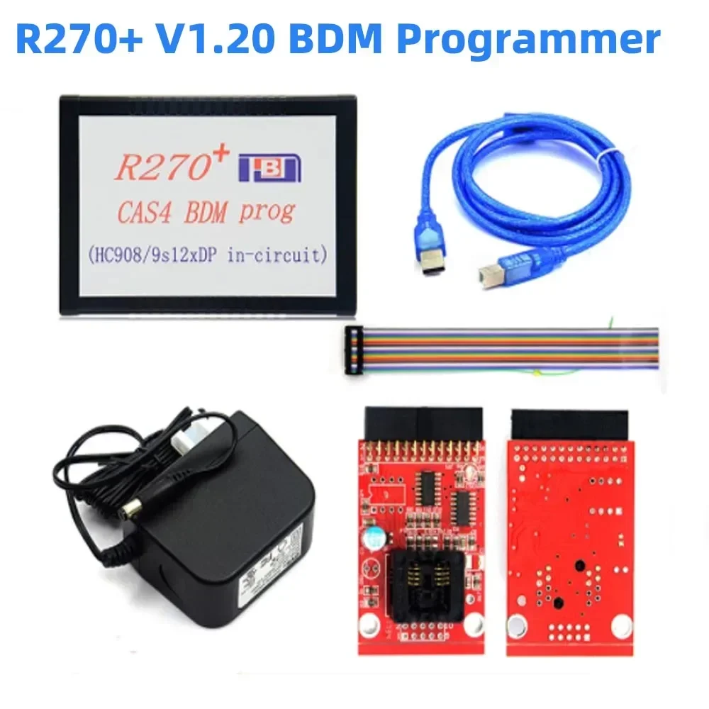 

Newest Original R270 CAS4 BDM Programmer R270+ V1.20 Auto CAS4 BDM Programmer Professional For BMW Key Prog