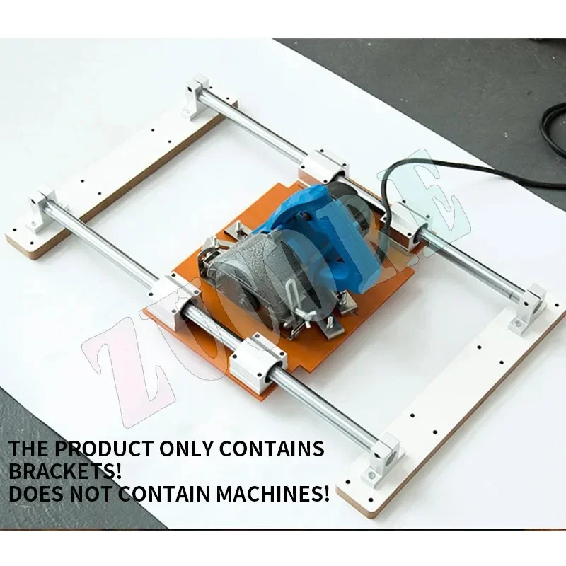 Multifunctional woodworking guide rail Marble machine guide rail trimming machine floor bakelite base tile carpentry hand push
