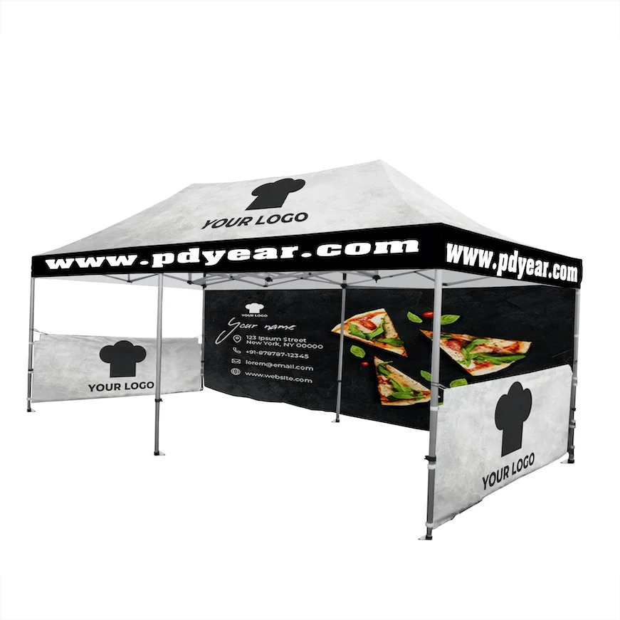 

Advertising Logo Factory Manufactory Fashionable Motorcycle Racing Outdoor Custom Pop Up 10x10 canopy tent