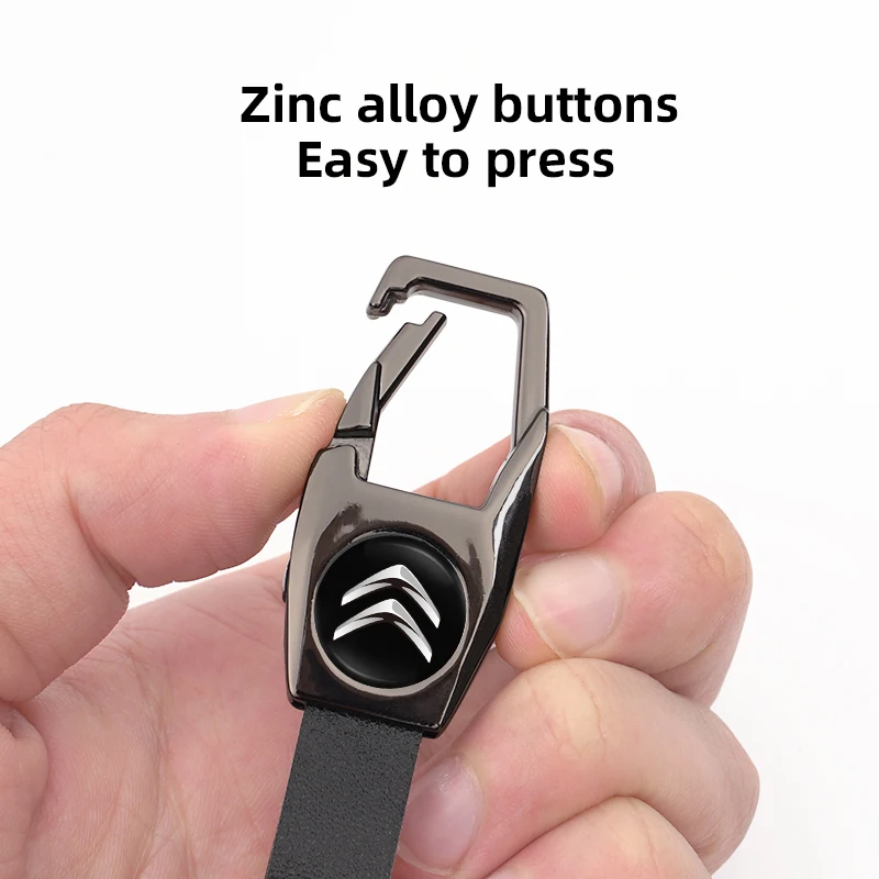 3D Metal Leather Auto Emblem Badge Keychain For Citroen Celysee C6 C3 C5 C1  C2 C4 Aircross Picasso Cactus Berlingo Saxo Grand - AliExpress 34