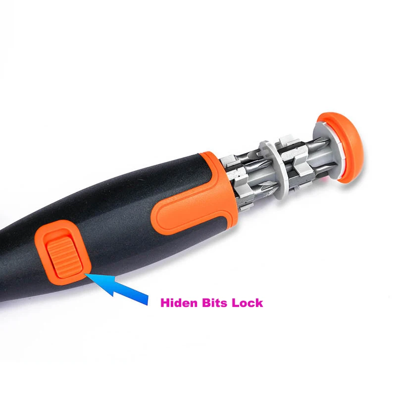 Oem Two-way Ratchet Screwdriver Set Multi-angle Screwdriver Bit Tool Set With Cross Head And Hex Head