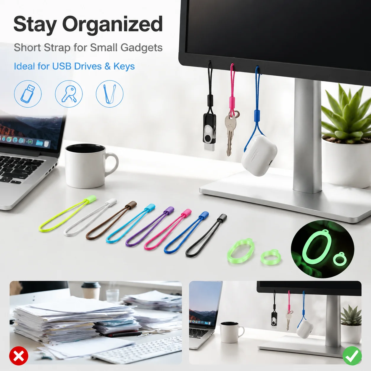 Universal Silicone Lanyard Set - Vape Band Silicone ulasan dan harga