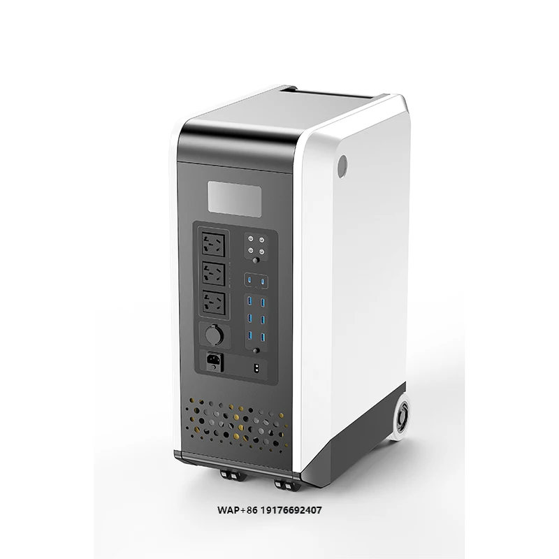 Supplier On-Time Delivery PT2000 2000W 5KWH Solar Portable Station LiFePO4 Battery for Emergency Energy Storage