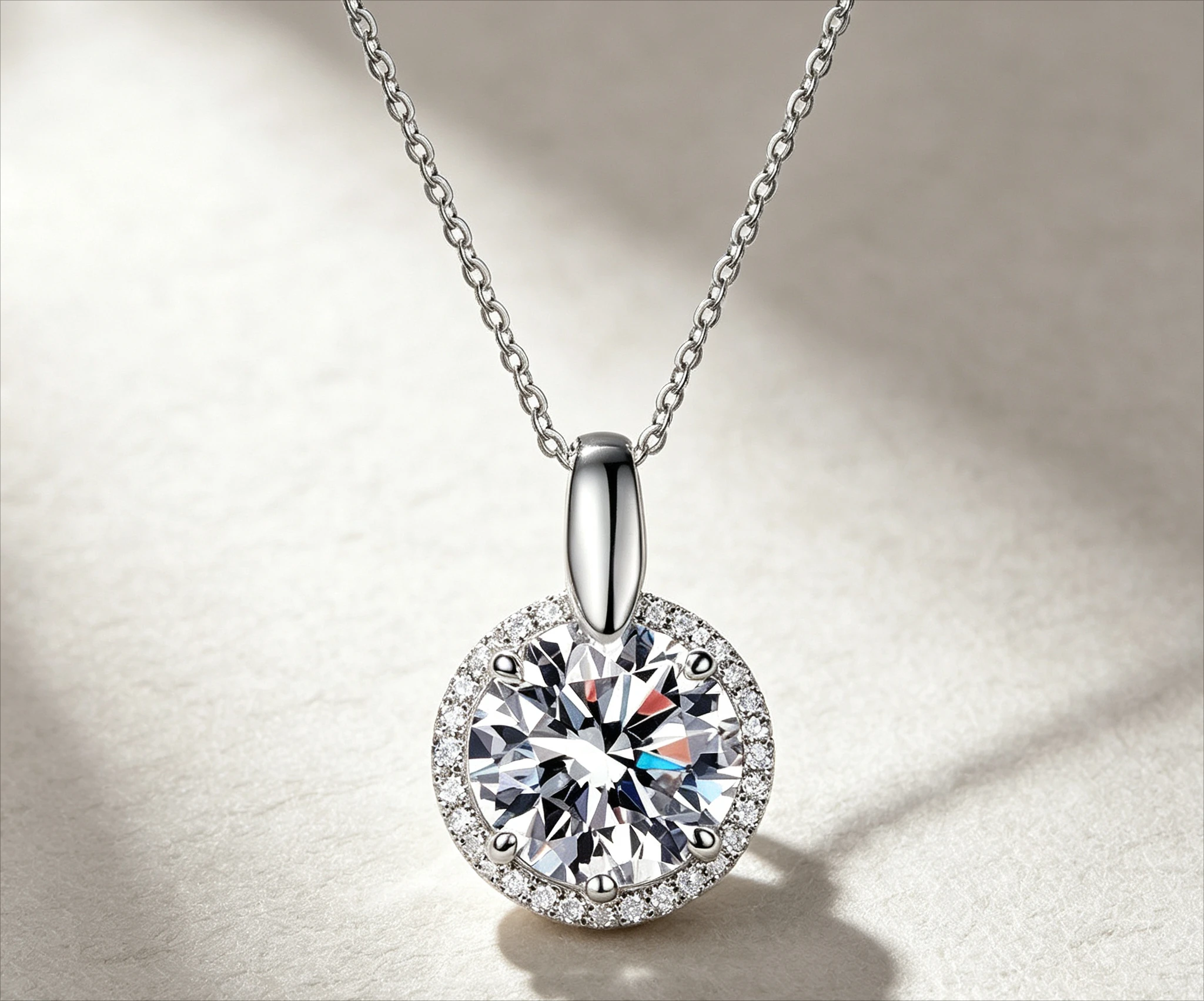 1/2/3CT VVS D color GRA Moissanite Necklace for Women Quality Diamond Pendant Platinum PT950 Original Certifi  birthday gift