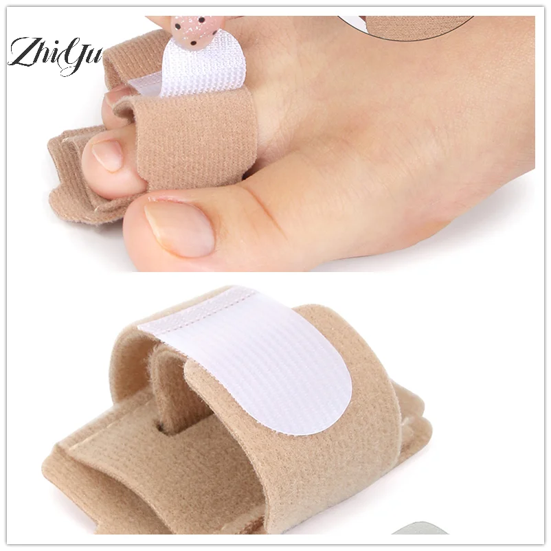 【WAD44】1 Stück Hammerzehenglätter, Zehenschienen, Bandagen zur Korrektur von Hammerzehen, krumm und überlappenden Zehenschutz