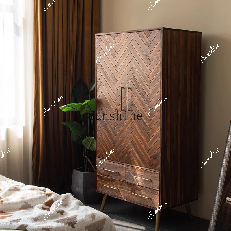 

TTNordic modern simple small apartment bedroom light luxury storage cabinet large wardrobe