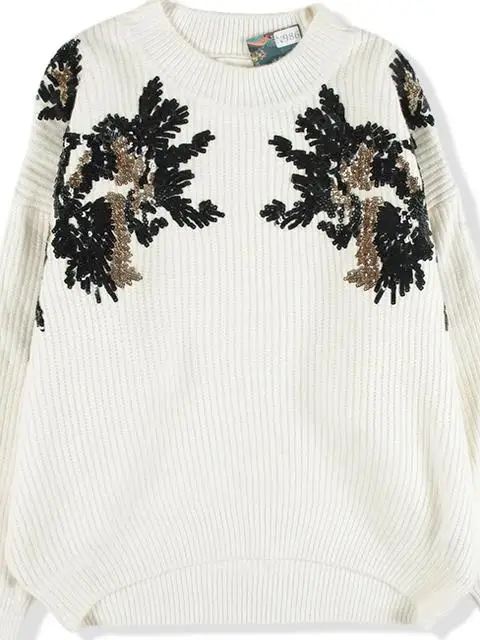 Vintage Lose Damen Fair Isle Strickwaren Muster Farbe Blo Herbst Winter Pullover Retro Japanische Sle Pendeln Sle Pur...