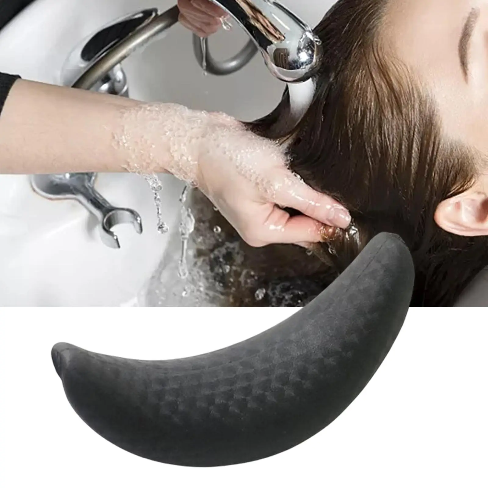 Salon Neck Rest Cushion Hairdressing Accessories Durable Neck Rest Gripper Shampoo Bowl Neck Pad