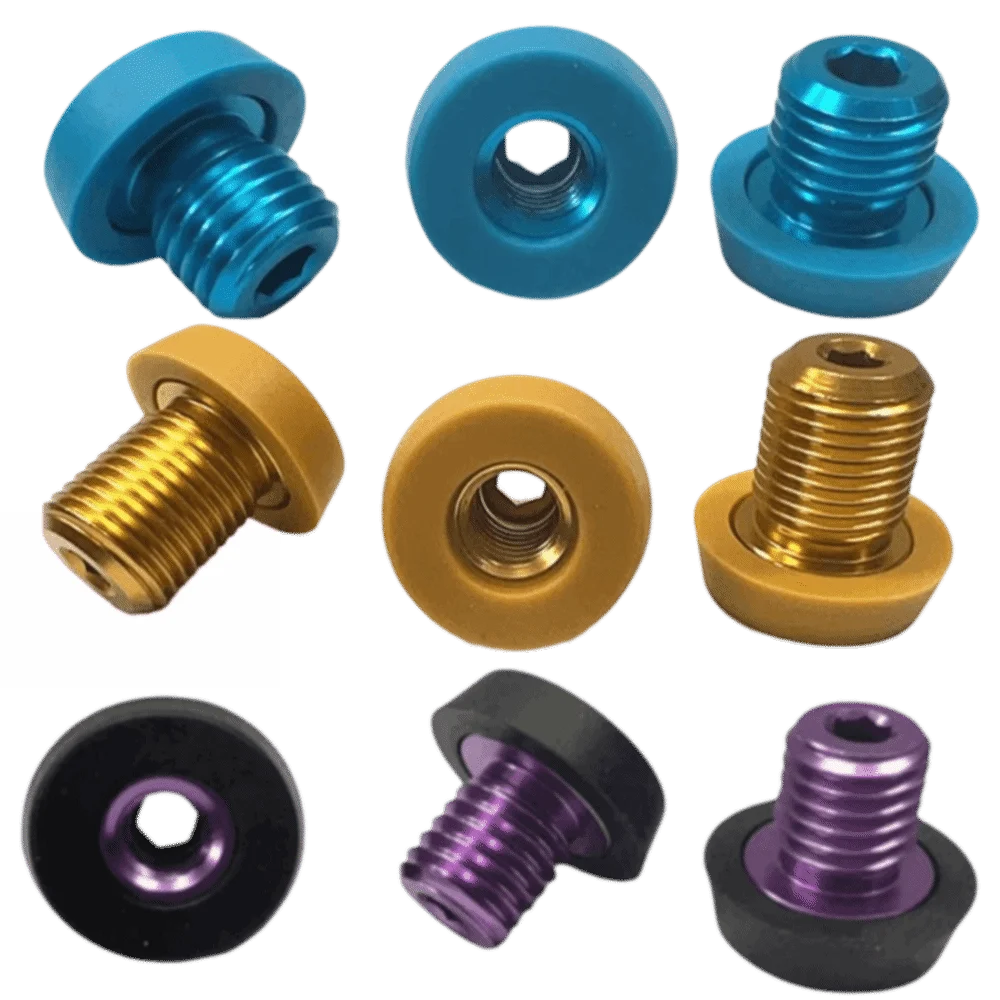 Aluminum Alloy Material Cue Bottom Plug Plug Design Replacement Part Pool Cue Bumper Threaded Plug Bumper Protector