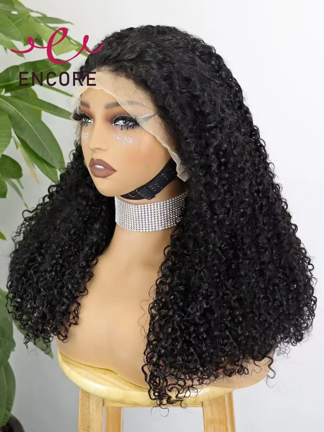 350% Density Pixie Curly Human Hair Wigs 13x4 Lace Frontal Natural Bouncy Curly Hair Wig Water Wave Human Hair Bob Wig for Women