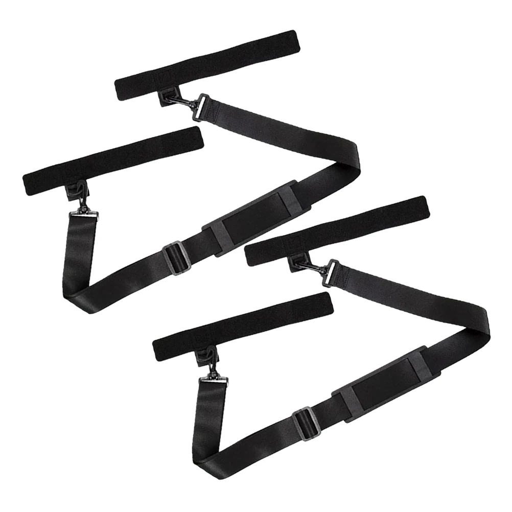 

2pcs Adjustable Sling Strap Anti Slip Portable Shoulders Belt For Travel Rod Holder Tackle Accessories Durable Neoprene Lanyard