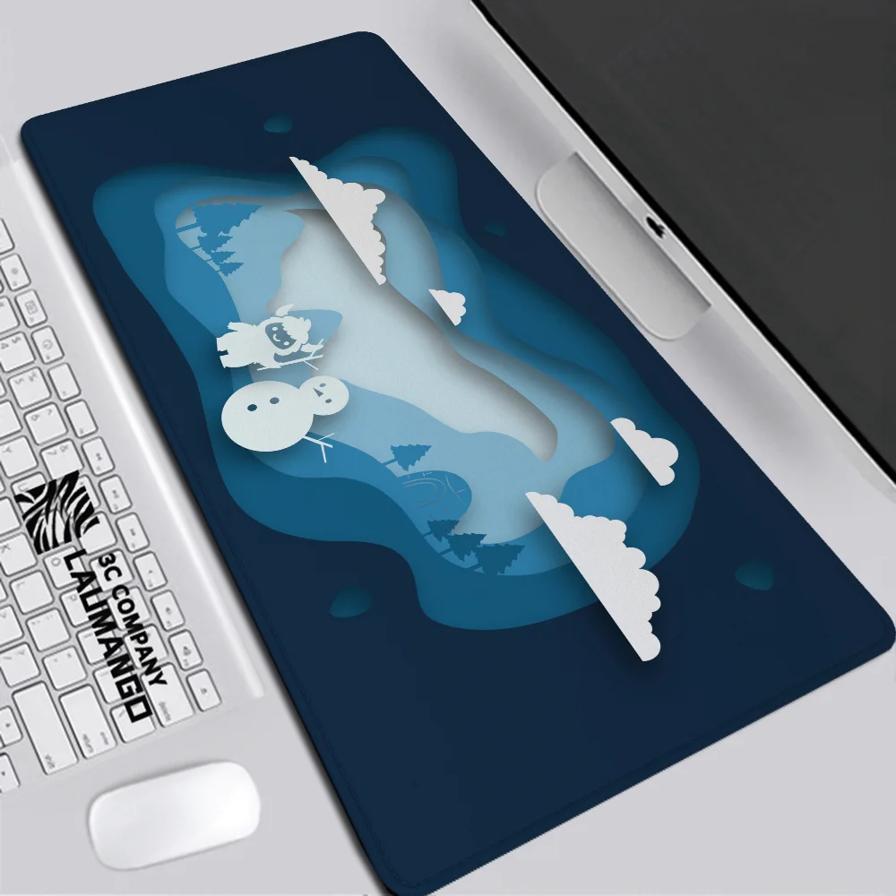 Yeeti Computer Mat Magic Mouse Gaming Pc Desk Pad Large Mouse Pad 900 × 400 Gamer Cabinet Table Pads Deskmat Mausepad Mousepad