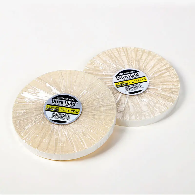 1/2inch 36yard White Ultra Hold Hair System Tape Walker Double Sided Adhesive Tape for Toupee Wig Hair Extensions view 5