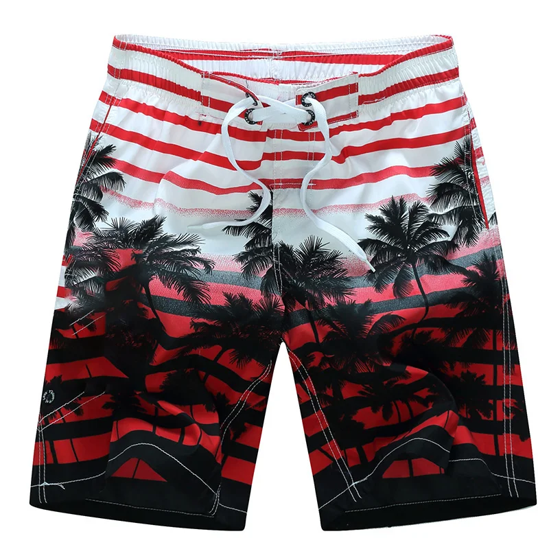 Coconut Tree Mens Swimwear Shorts Surf Board Shorts Sportwear Pant Boy Short Swimsuit Kids Summer Briefs Swimming Trunks