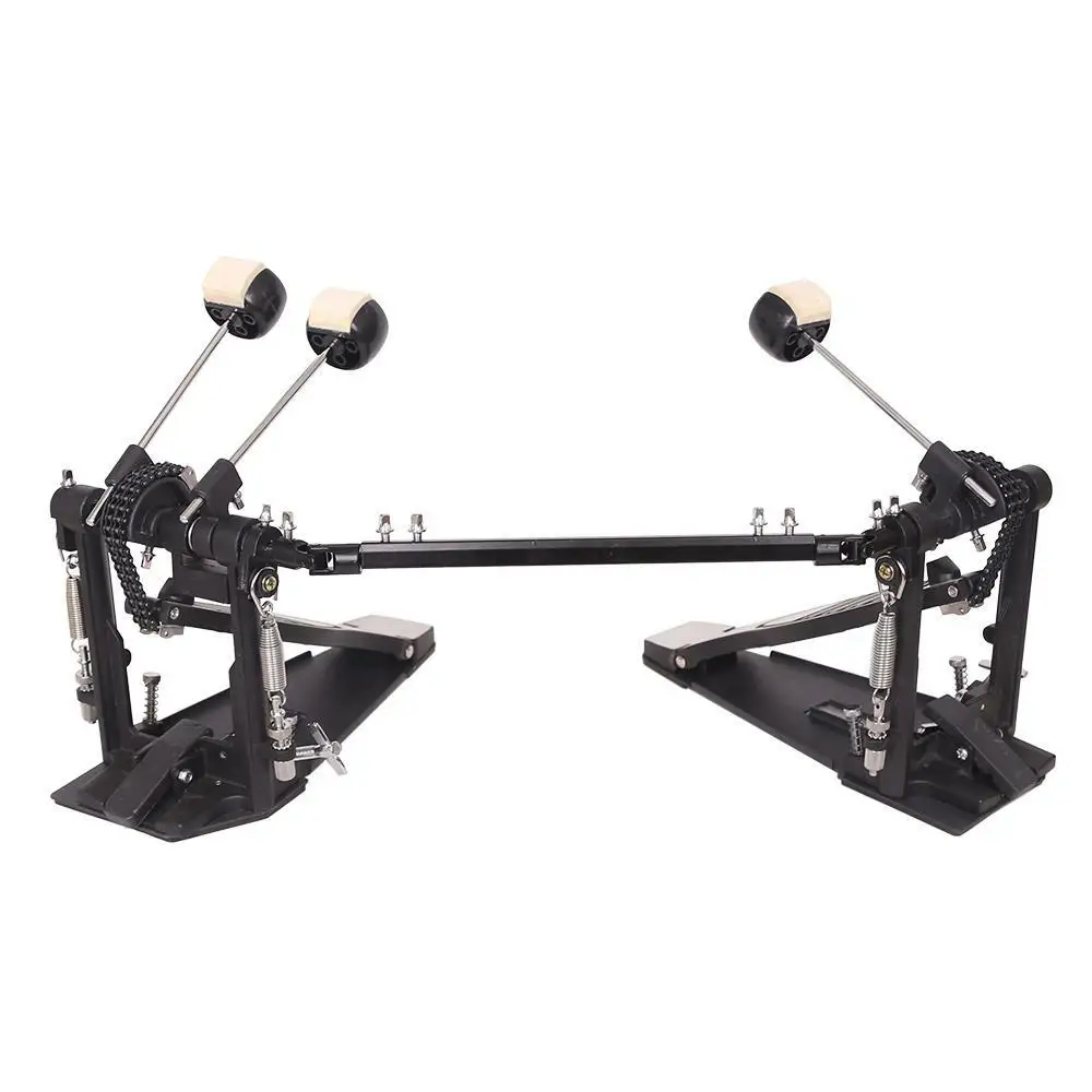 

Drum Pedal Double Kick Bass Dual Foot Kick Pedal Percussion Single Chain Drive