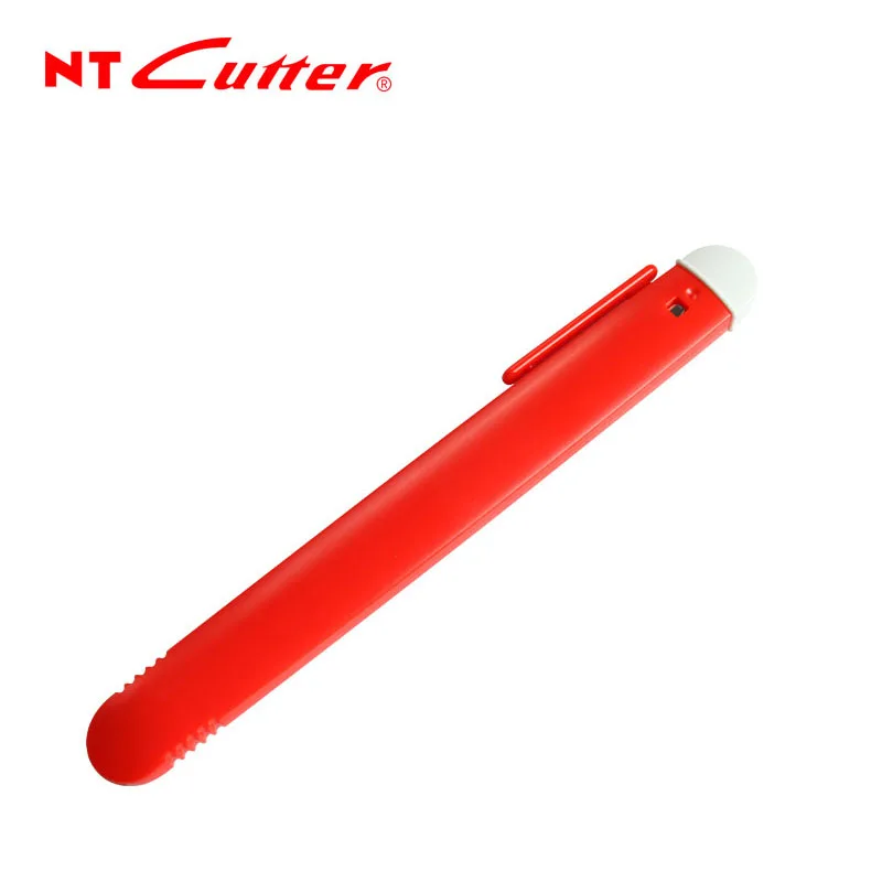 NT Cutter JA-100P Utility Knife 9mm Junior Cutter Standard Craft Art Knives with Stainless Steel Blade Paper Tapes Cutting Tools