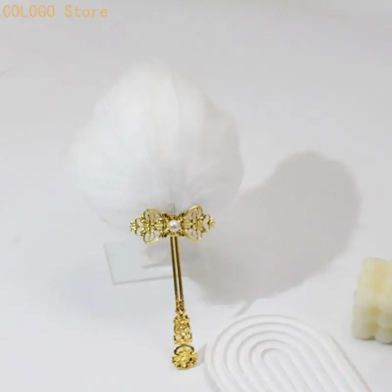 1920s Feathered Small Handheld Fan For Festivals Party And Creative Photo Props D0LD