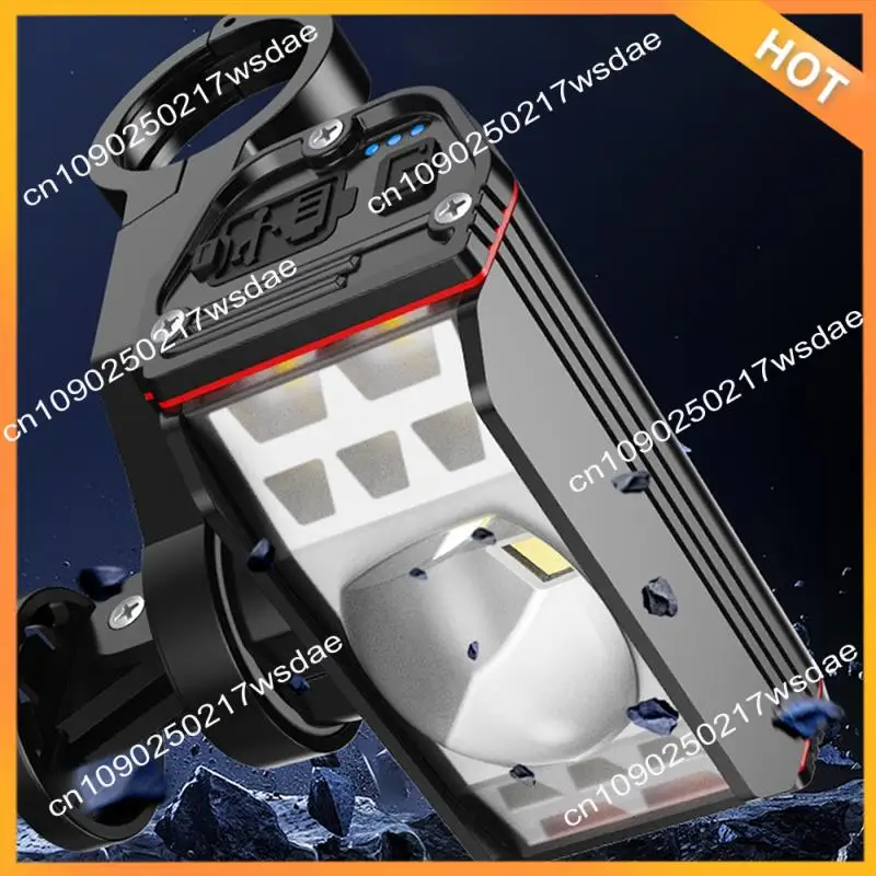 

X08A Bicycle Front Light Bike Handlebar Flashlight Outdoor Headlight For Night Riding