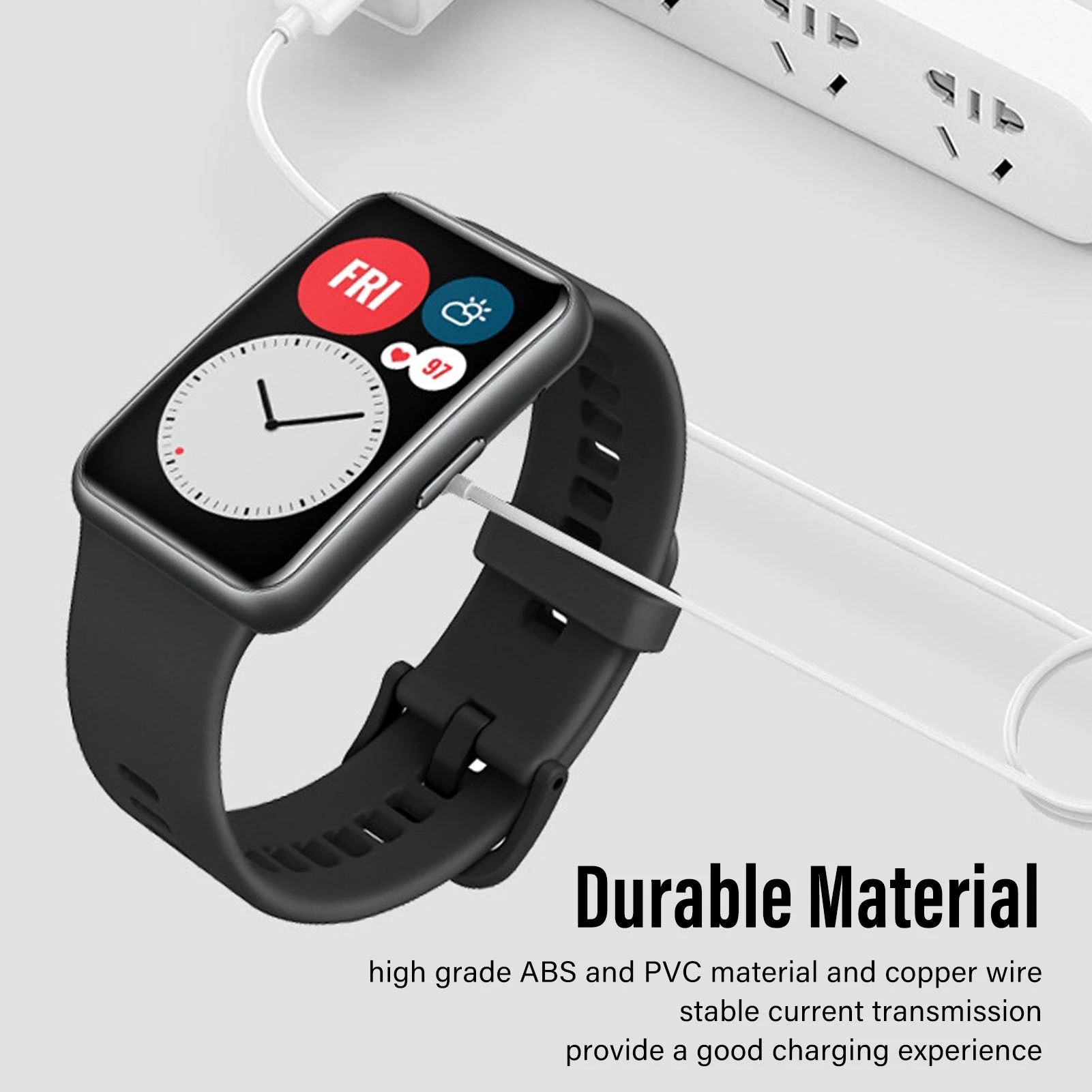 USB Watch Charging Cable Smartwatch  Portable USB Watch Charging Cable Cord for Huawei 6 7 Band 6 7 for Honor 6 ES Watch