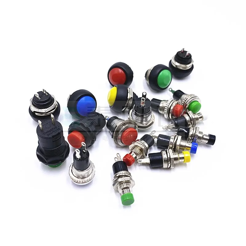 5pcs/lot Button Switch PBS-110  Plastic Button Waterproof Reset Start Electronic