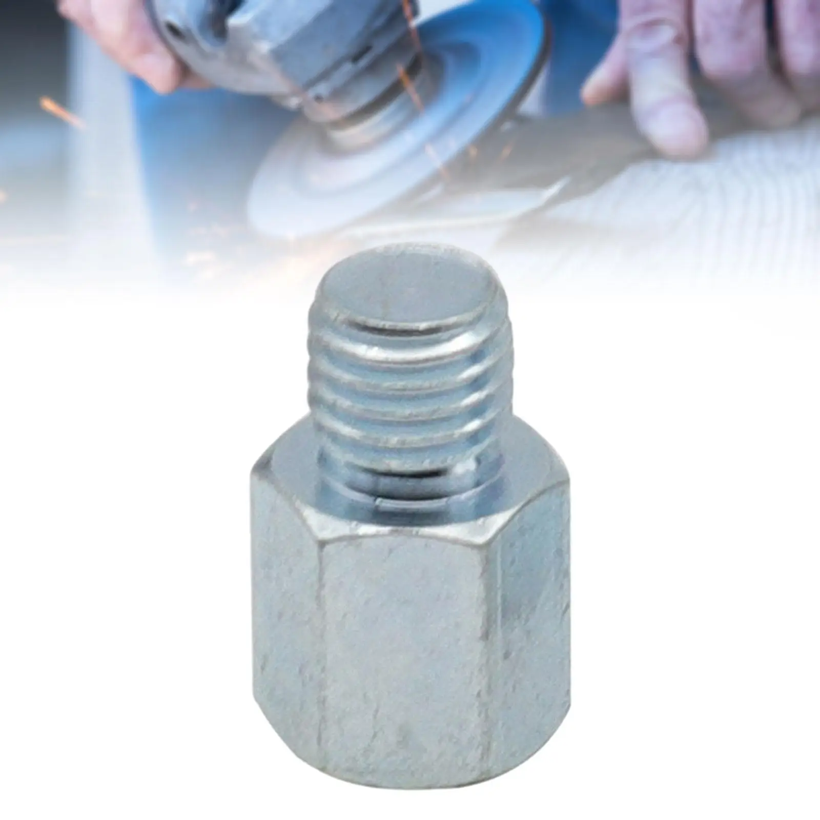 Angle Grinder M10 to M14 Thread Adapter Accessory Power Tool Connecting Rod Connector for Polishing Machines Professional