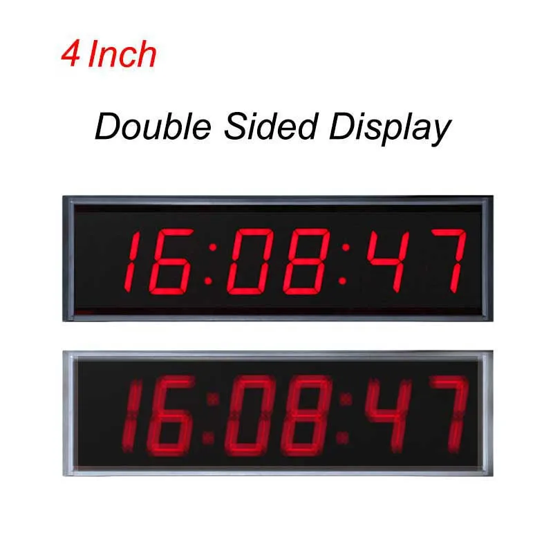 Digital Wall Clock for Indoor Use, Easy to Read, Easy to Set Up, Dual Faces, New Arrival, 2023