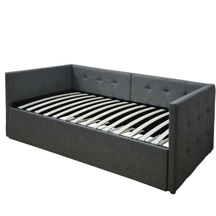 أحدث تصميم من Willsoon لأثاث غرف النوم الحديثة وسرير نهاري فردي وسرير مزدوج مع تنجيد دولابي #3