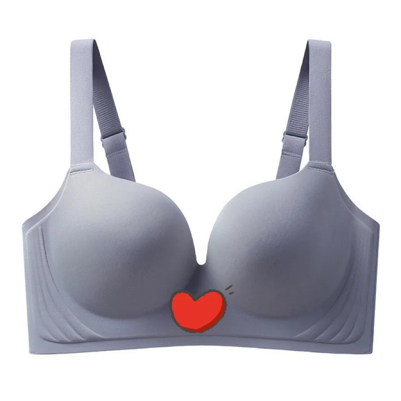 Reggiseno di grandi dimensioni grasso MM intimo da donna con seni grandi che mostra una piccola coppa simile a nuvola, comodo tridimensionale e stile