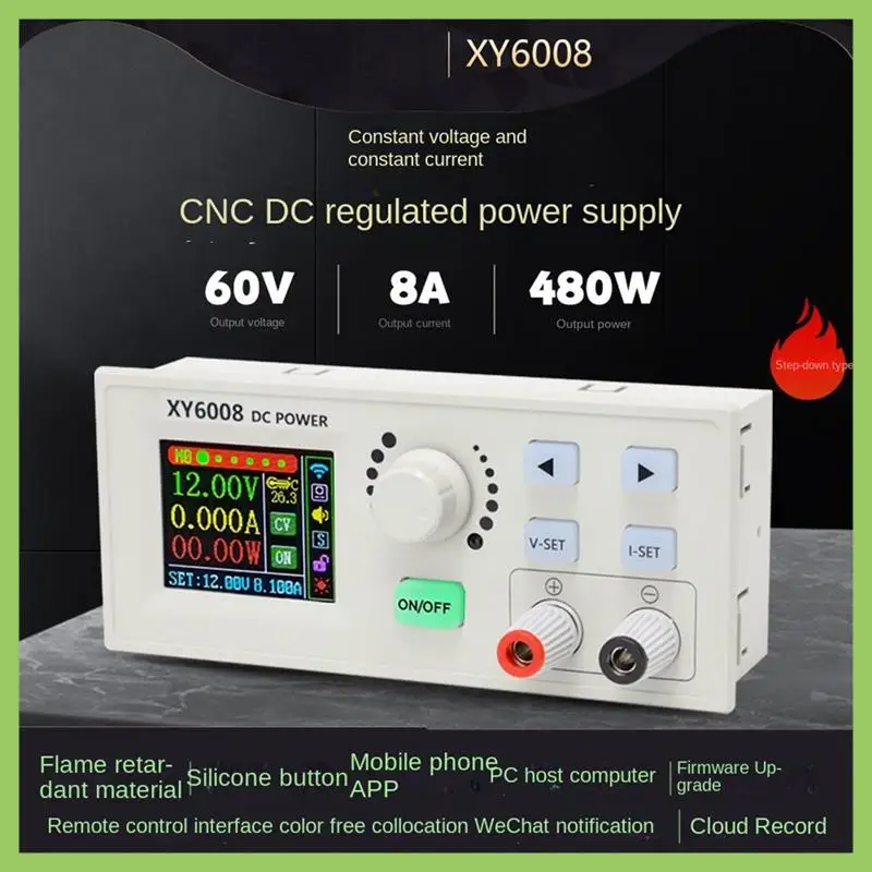 

Adjustable DC Regulated Power Supply Step-Down Module Constant Voltage And Current Maintenance 60V 480W Step-Down Module