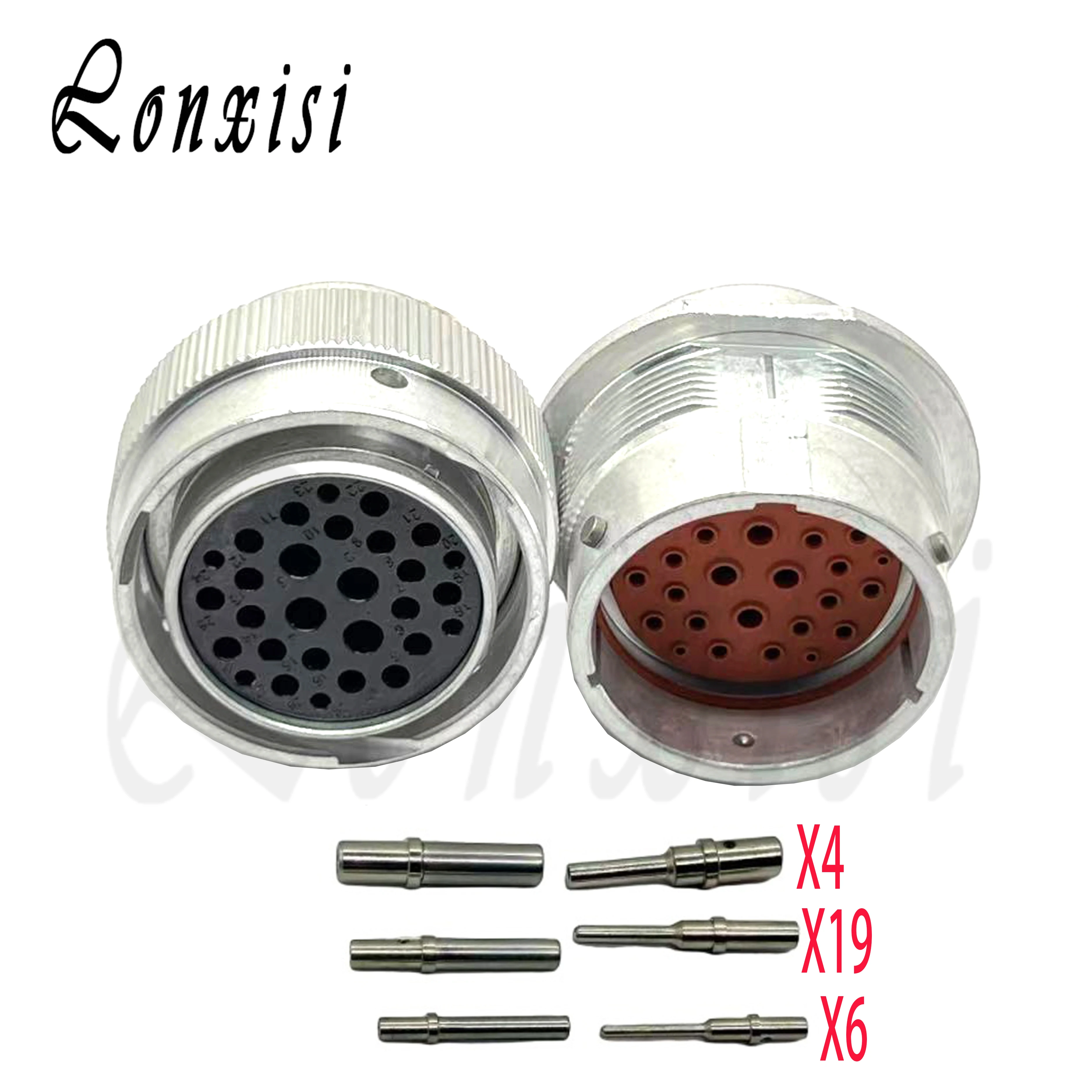 

1/5 Sets 23/29 Pin HD34-24-29PE HD36-24-29SE WaterProof Connector Original Male Female Plug HD34-24-23PE HD36-24-23SE