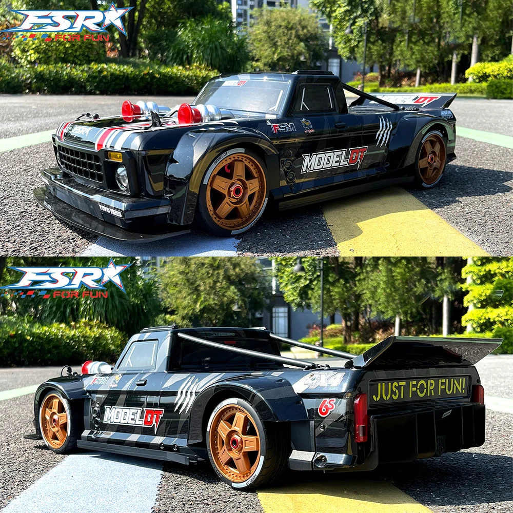 FSR 1/7 Scale MODEL DT 4WD Brushless RC On-Road RTR Simulation Electric Remote Control Model Cars Adult Children's Toys